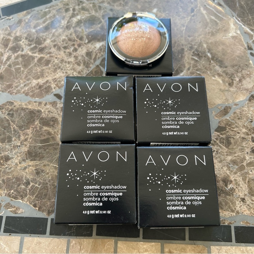 Avon Cosmic Eyeshadow Lot Of 5 1905 Bronze Fantasy New Makeup